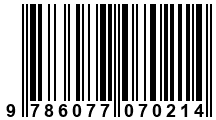 Código de Barras de '.9786077070214.'