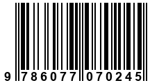 Código de Barras de '.9786077070245.'