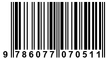 Código de Barras de '.9786077070511.'