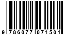 Código de Barras de '.9786077071501.'