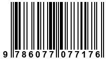 Código de Barras de '.9786077077176.'