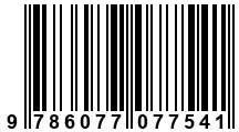 Código de Barras de '.9786077077541.'