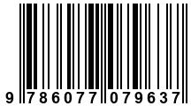 Código de Barras de '.9786077079637.'
