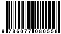 Código de Barras de '.9786077080558.'