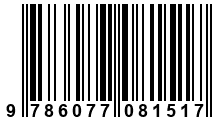 Código de Barras de '.9786077081517.'