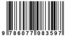 Código de Barras de '.9786077083597.'