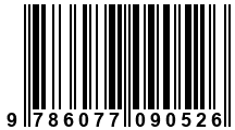 Código de Barras de '.9786077090526.'
