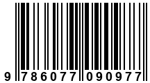 Código de Barras de '.9786077090977.'