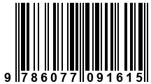 Código de Barras de '.9786077091615.'