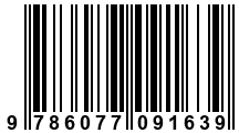 Código de Barras de '.9786077091639.'