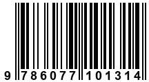 Código de Barras de '.9786077101314.'