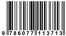 Código de Barras de '.9786077113713.'