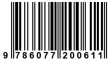 Código de Barras de '.9786077200611.'
