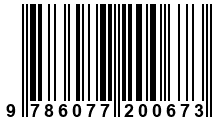 Código de Barras de '.9786077200673.'