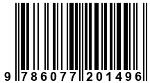 Código de Barras de '.9786077201496.'