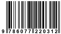Código de Barras de '.9786077220312.'