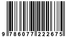 Código de Barras de '.9786077222675.'