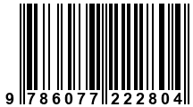 Código de Barras de '.9786077222804.'