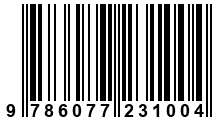 Código de Barras de '.9786077231004.'