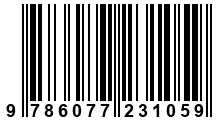 Código de Barras de '.9786077231059.'