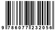 Código de Barras de '.9786077232056.'