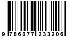 Código de Barras de '.9786077233206.'
