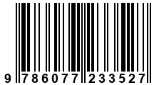 Código de Barras de '.9786077233527.'