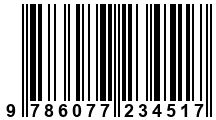 Código de Barras de '.9786077234517.'