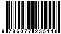 Código de Barras de '.9786077235118.'