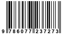 Código de Barras de '.9786077237273.'