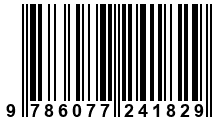 Código de Barras de '.9786077241829.'