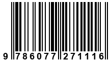 Código de Barras de '.9786077271116.'