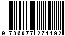 Código de Barras de '.9786077271192.'