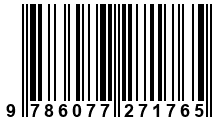 Código de Barras de '.9786077271765.'