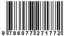 Código de Barras de '.9786077271772.'