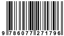 Código de Barras de '.9786077271796.'