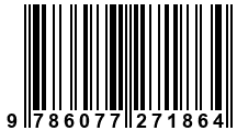 Código de Barras de '.9786077271864.'