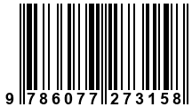 Código de Barras de '.9786077273158.'