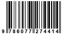 Código de Barras de '.9786077274414.'