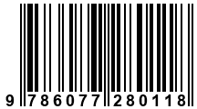 Código de Barras de '.9786077280118.'