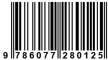Código de Barras de '.9786077280125.'