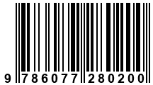 Código de Barras de '.9786077280200.'