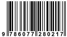 Código de Barras de '.9786077280217.'