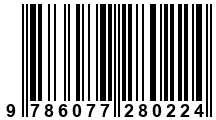 Código de Barras de '.9786077280224.'