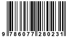 Código de Barras de '.9786077280231.'