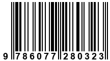Código de Barras de '.9786077280323.'