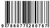Código de Barras de '.9786077280767.'