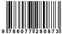 Código de Barras de '.9786077280873.'