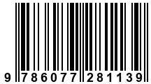 Código de Barras de '.9786077281139.'