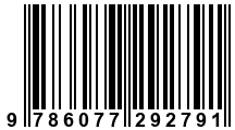 Código de Barras de '.9786077292791.'